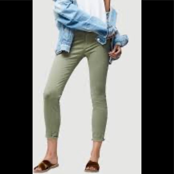 Frame Denim Denim - FRAME LE HIGH skinny 25 platoon green jeans